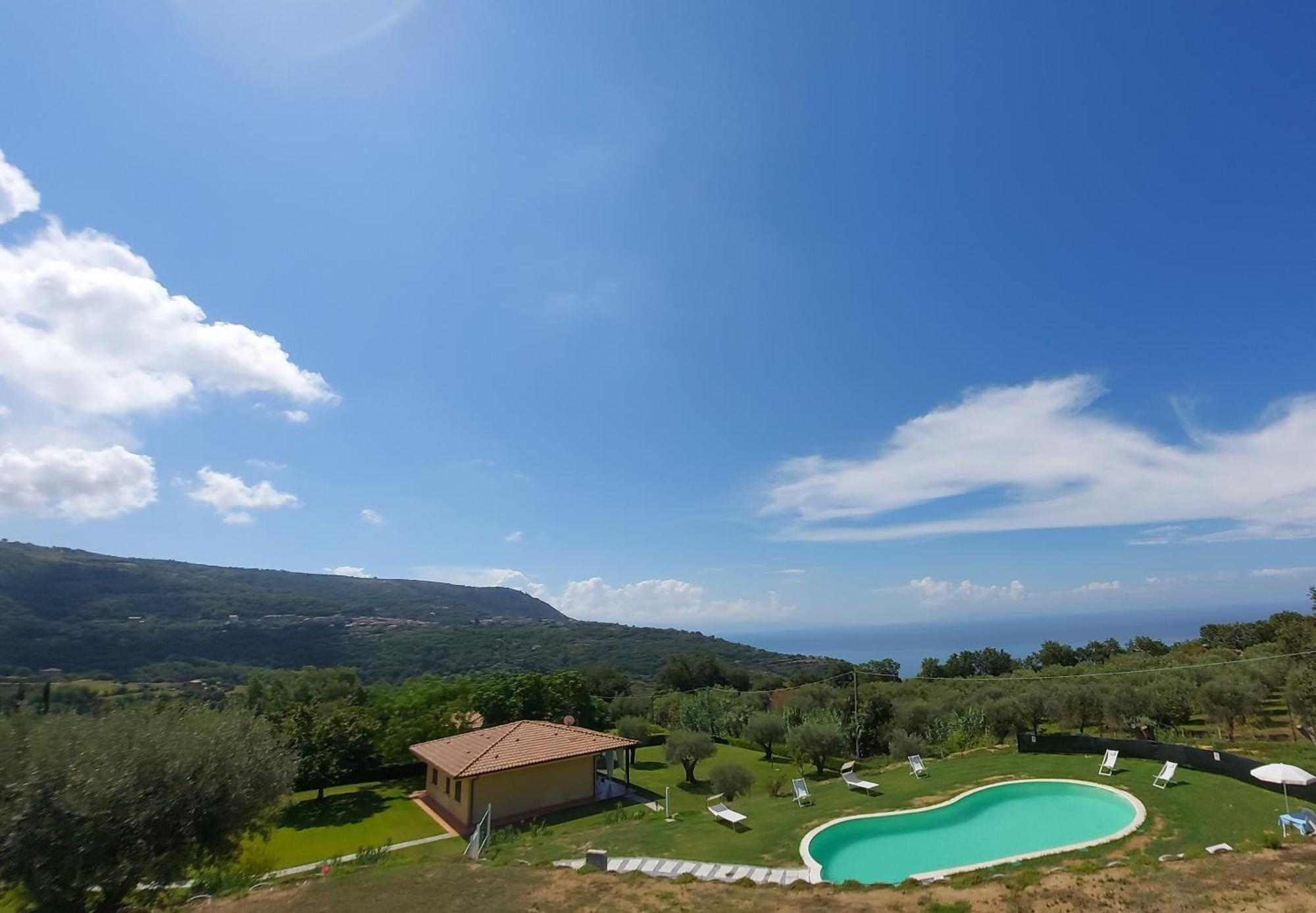 Villa Mimosa Tropea Ricadi Esterno foto